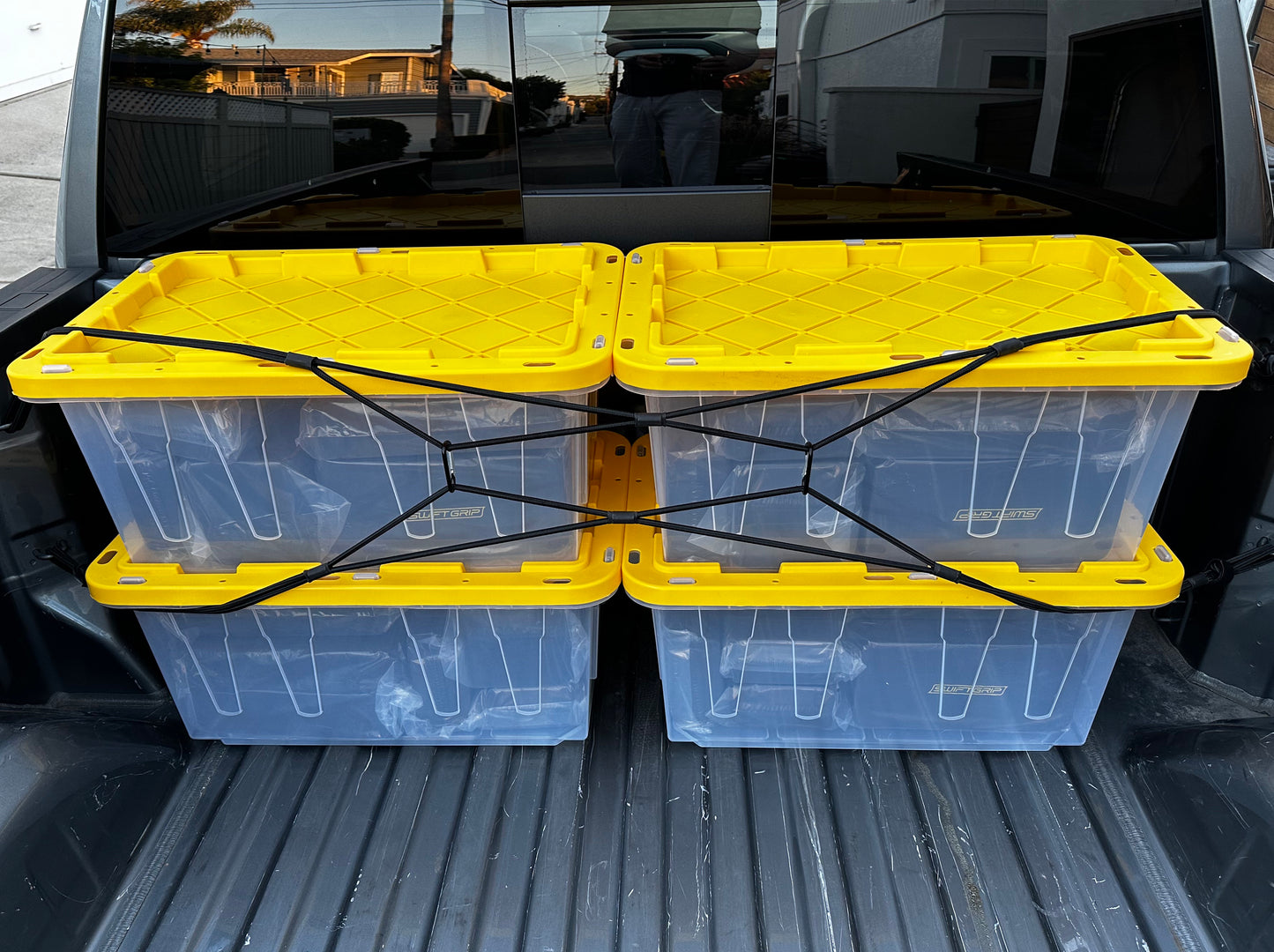 (2) Heavy Duty 5 Foot Adjustable Bungee Dock Lines for Boats & More.