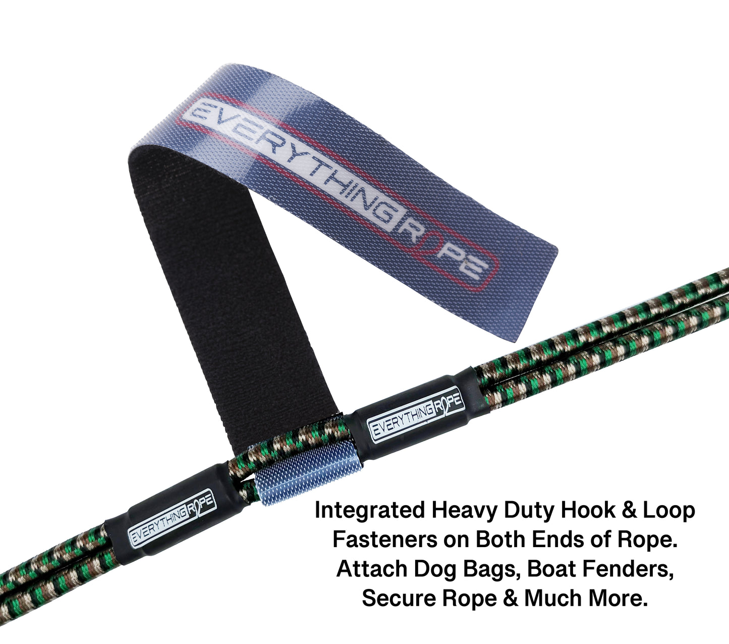 (Camouflage) Everything Rope Multi Use Bungee Cord, These 5' Adjustable Bungee Cords are the last tie down you will ever need. Always the perfect length.